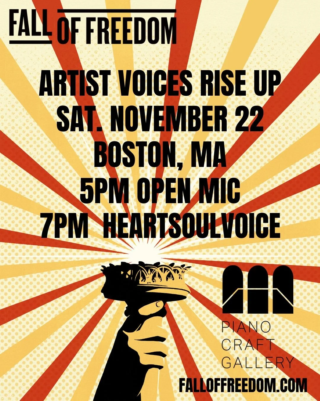 Fall of Freedom - A National Call to Artists — christina balch studio